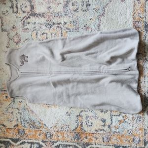 Fleece zip up snuggie sleeper